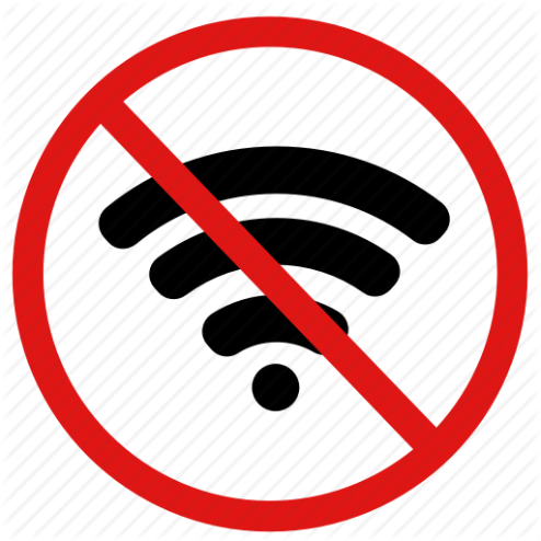No internet connection